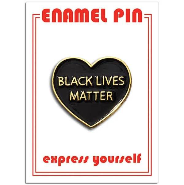 Black Lives Matter Pin - Olleke Wizarding Shop Amsterdam Brugge London