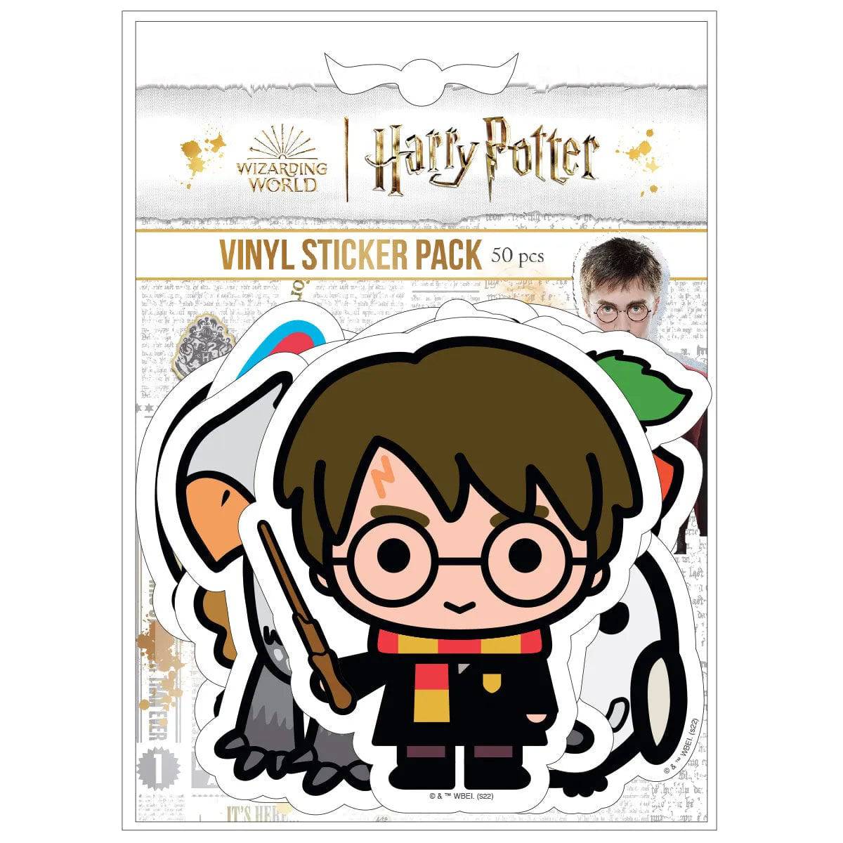 Harry Potter 50 Vinyl Stickers - Chibi Charms - Olleke Wizarding Shop Amsterdam Brugge London