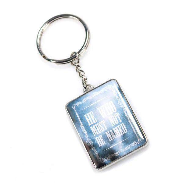 He Who Must Not Be Named Harry Potter Keyring Voldemort - Olleke Wizarding Shop Amsterdam Brugge London