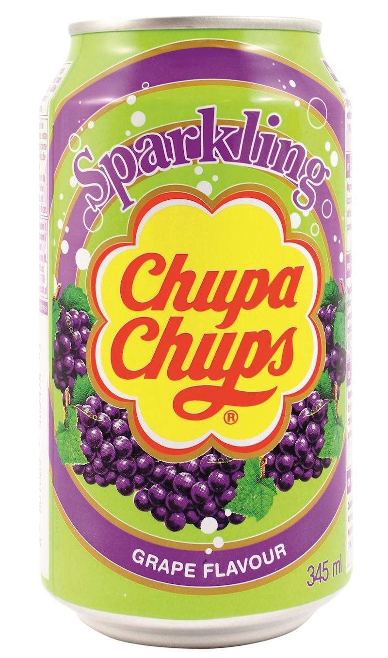 Chupa Chups Grape Flavour Can