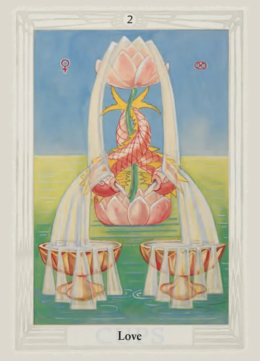 Aleister Crowley Thoth Tarot - Olleke Wizarding Shop Amsterdam