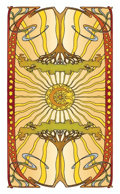 Golden Art Nouveau Tarot