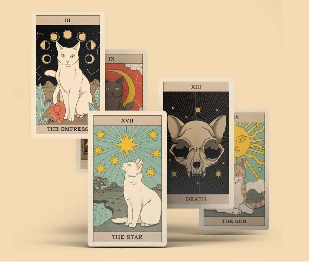 Katten regeren de aarde Tarot