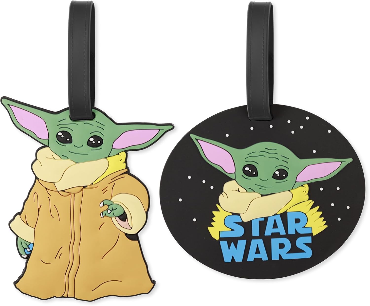 Disney Star Wars Baby Yoda 2-delige bagagelabelset