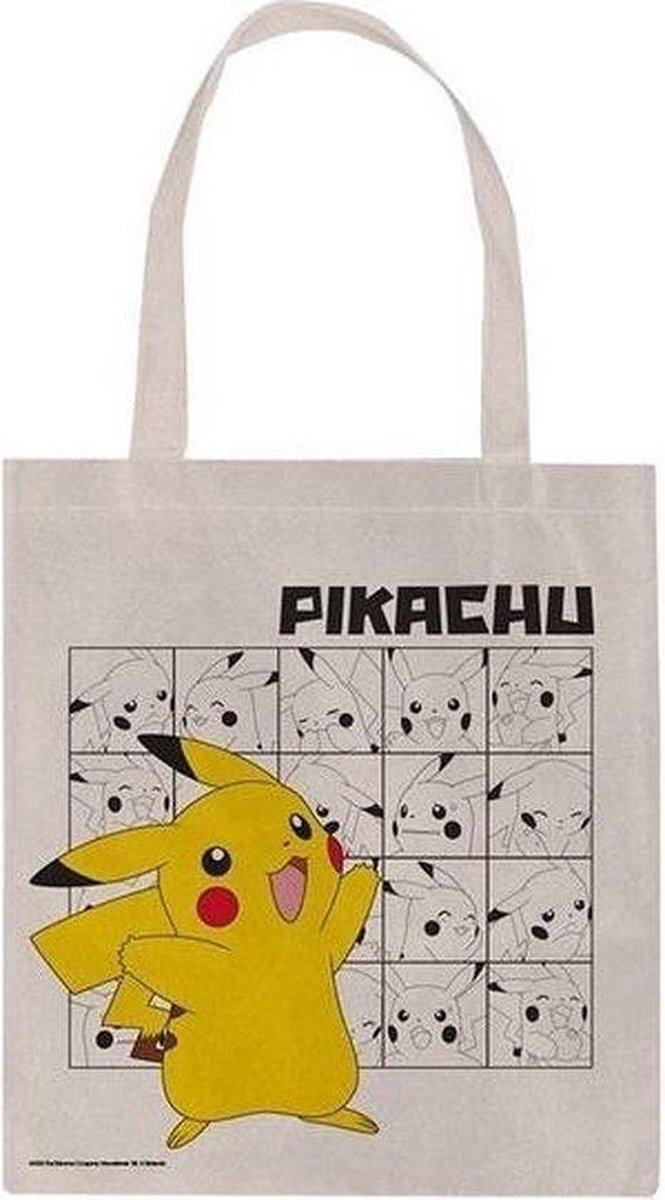 Pokémon Tote Bag Pikachu - Olleke Wizarding Shop Amsterdam