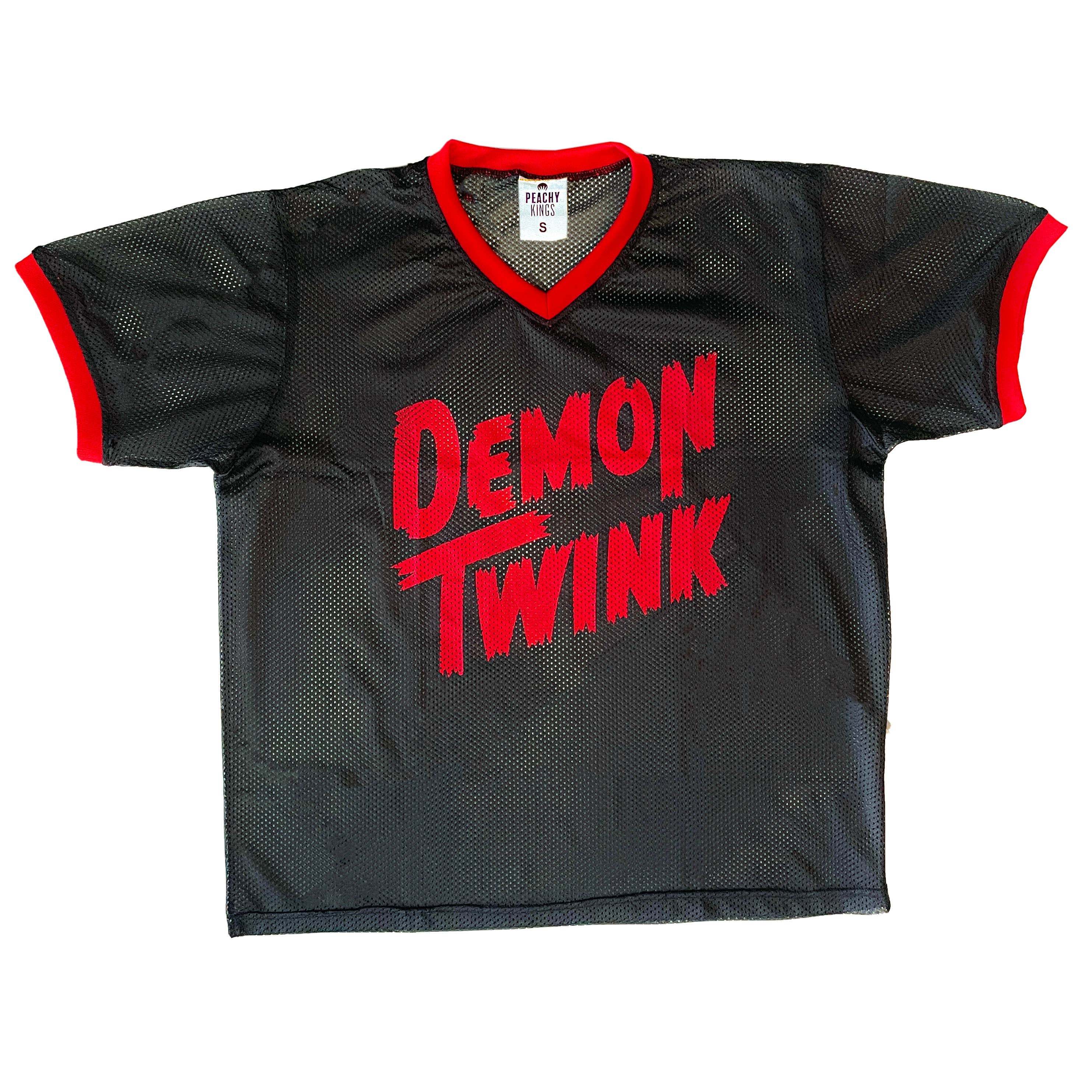 "DEMON TWINK" Mesh Voetbalshirt: S