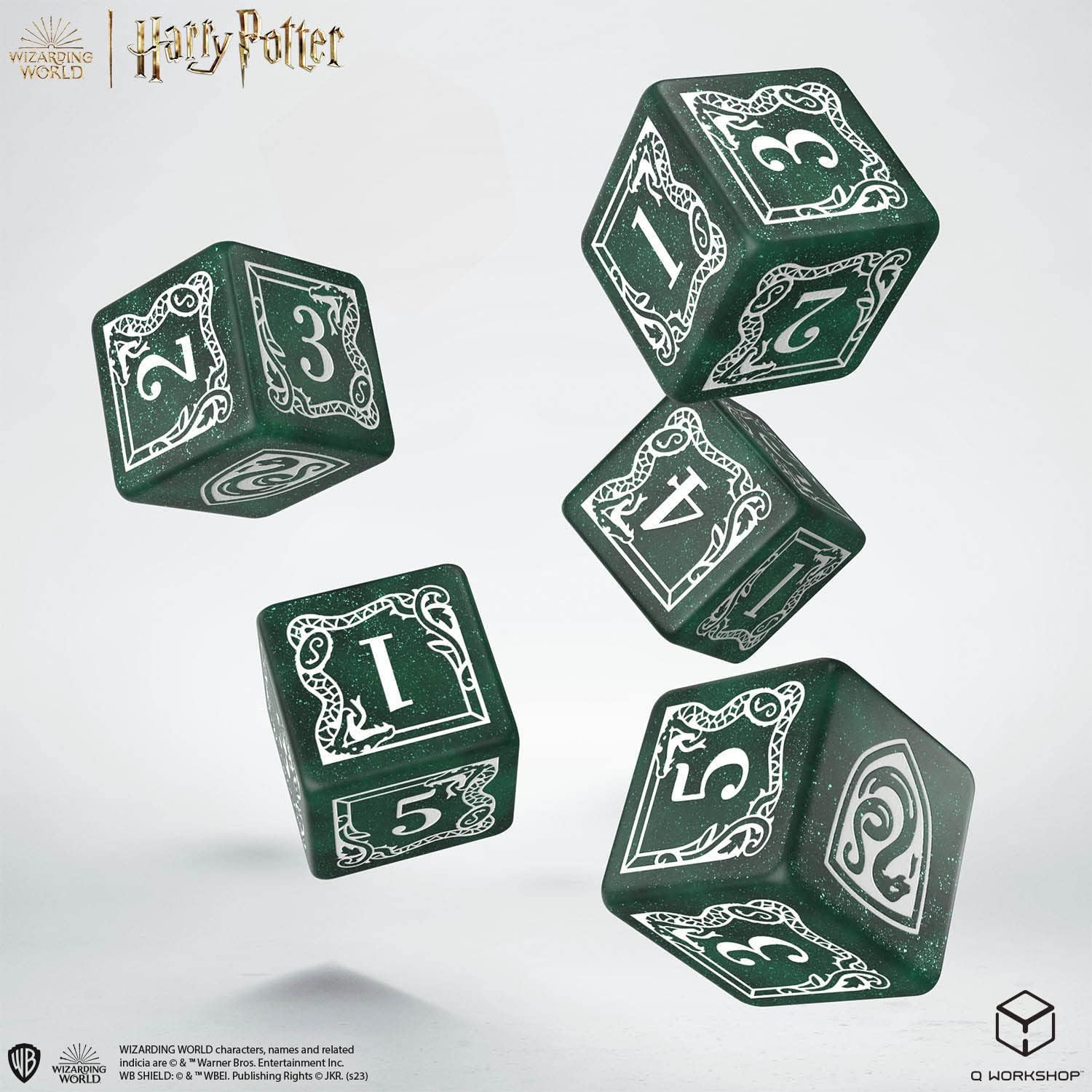 Harry Potter Slytherin Dice & Pouch