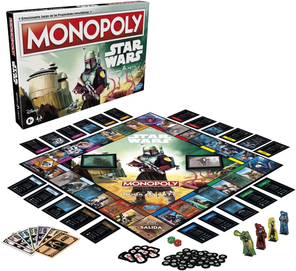 Disney Star Wars Monopoly Boba Fett