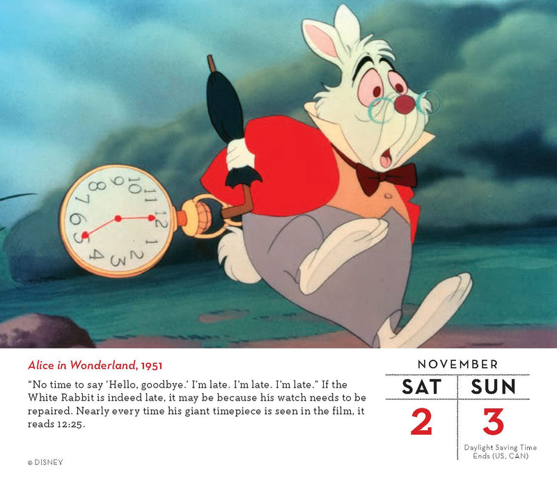 Disney Year of Animation Wall Calendar 2024