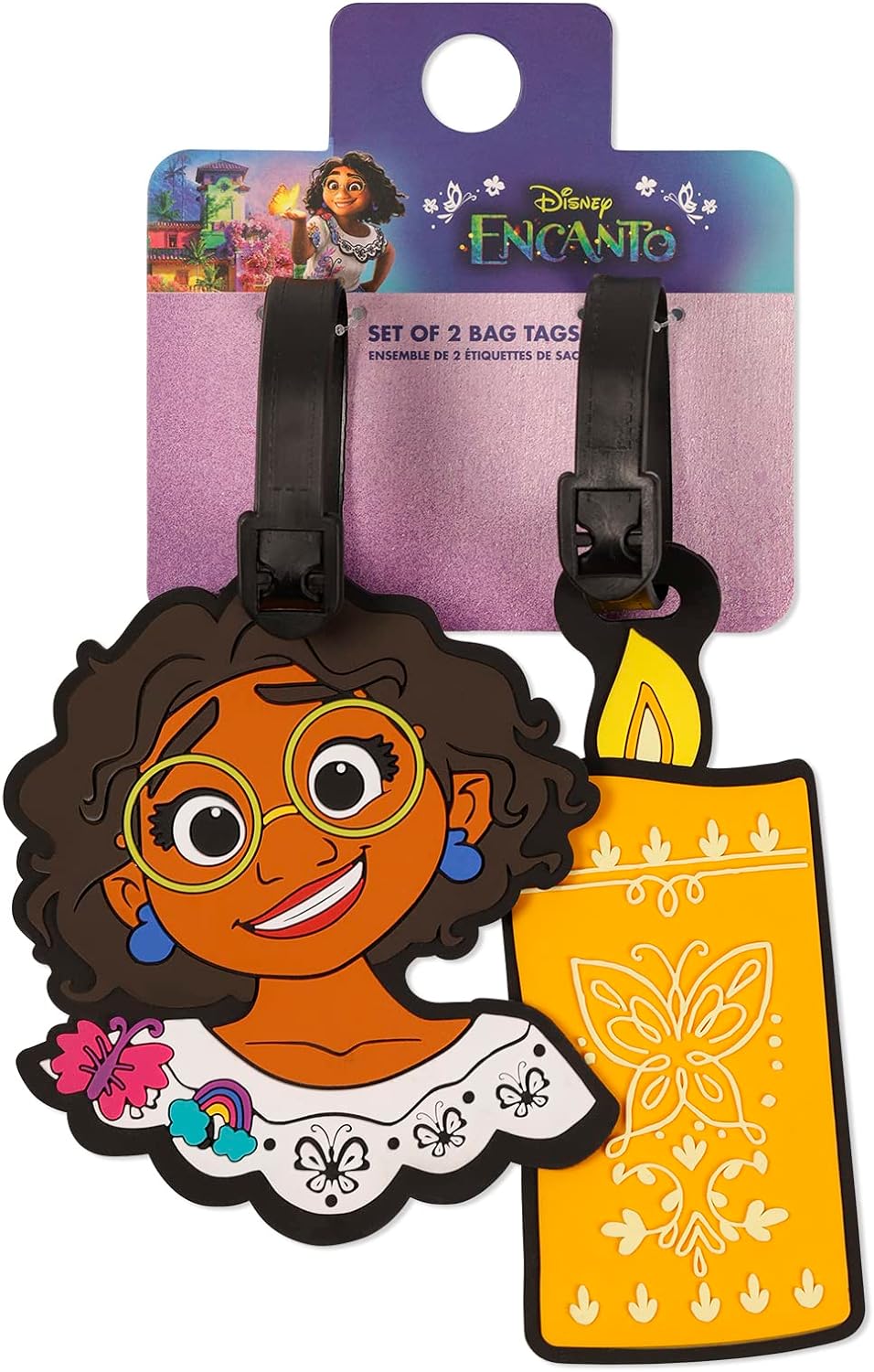 Disney Encanto 2 Piece Luggage Tag Set