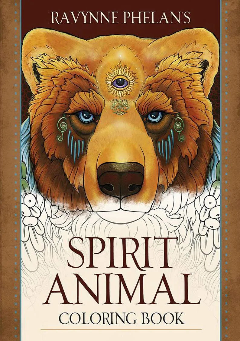 Livre de coloriage d'animaux spirituels