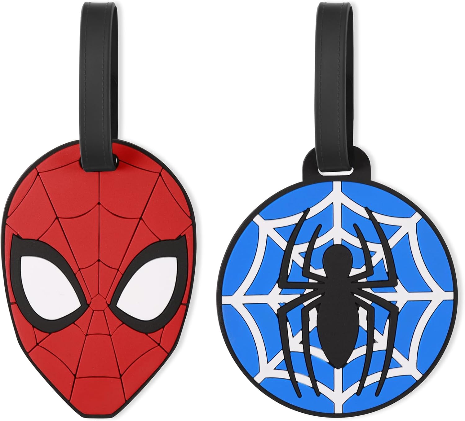 Disney Marvel Spiderman 2 Piece Luggage Tag Set