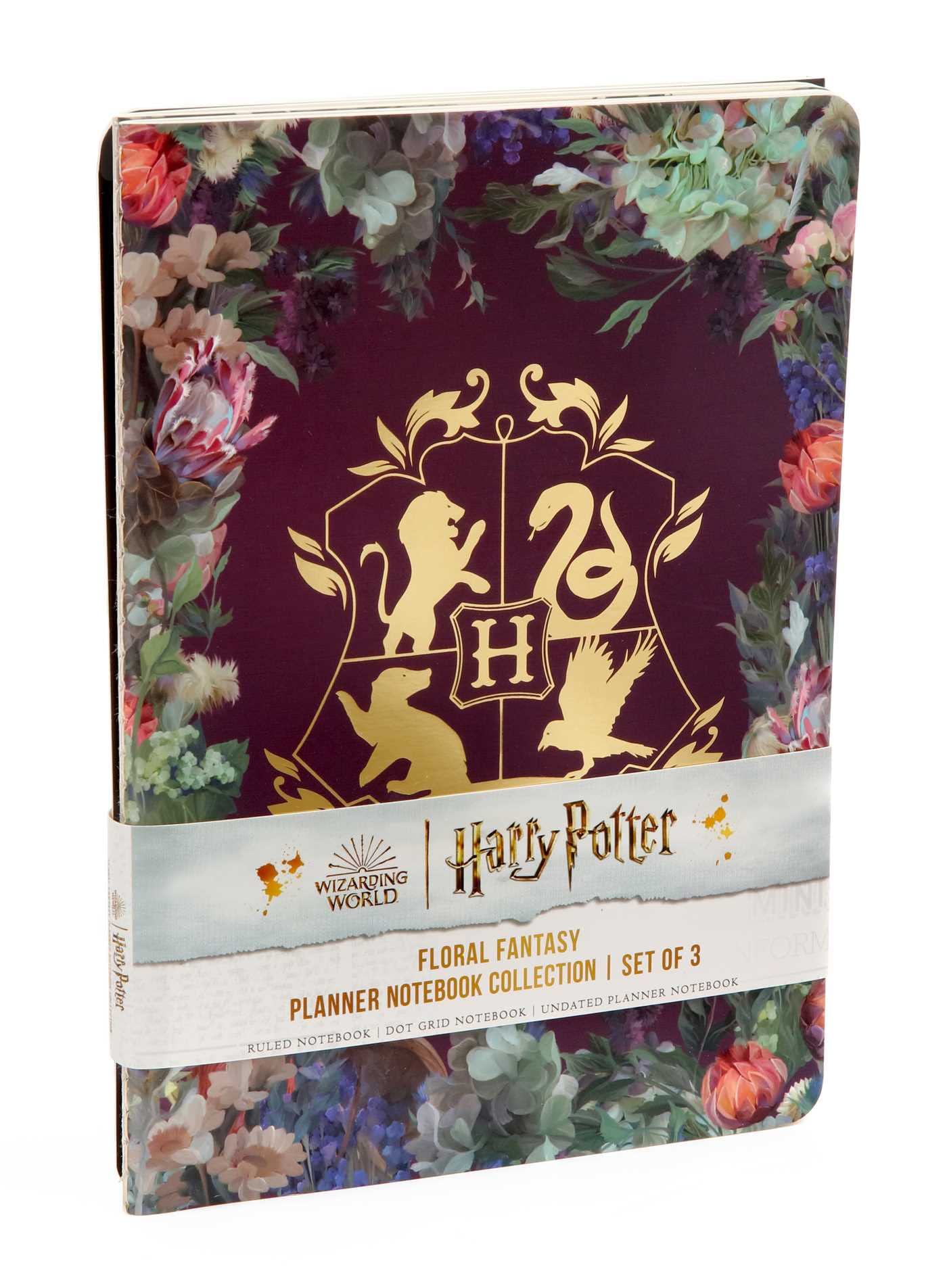 Harry Potter: Floral Fantasy Planner Notebook-collectie