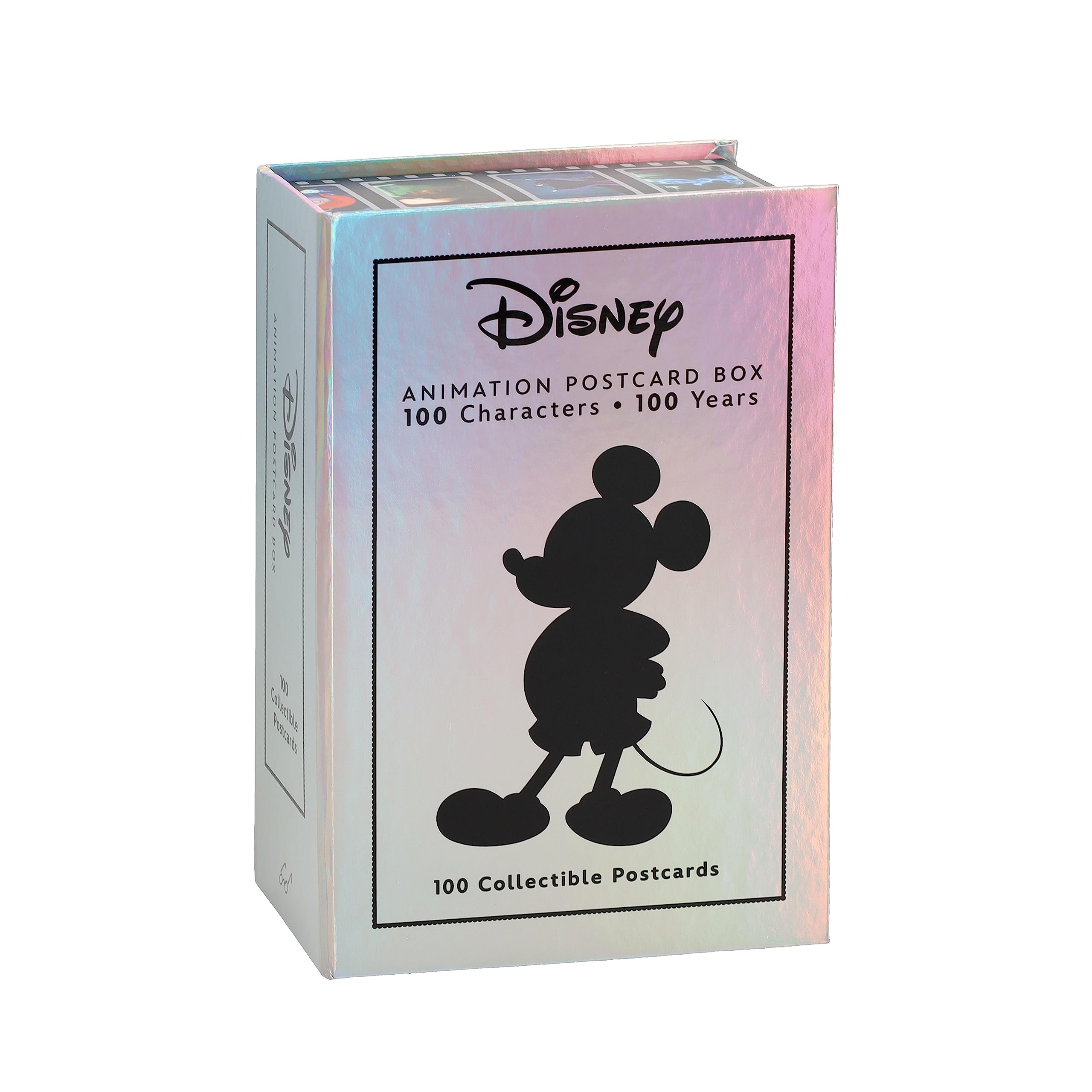 Coffret de cartes postales d'animation Disney : 100 cartes postales à collectionner