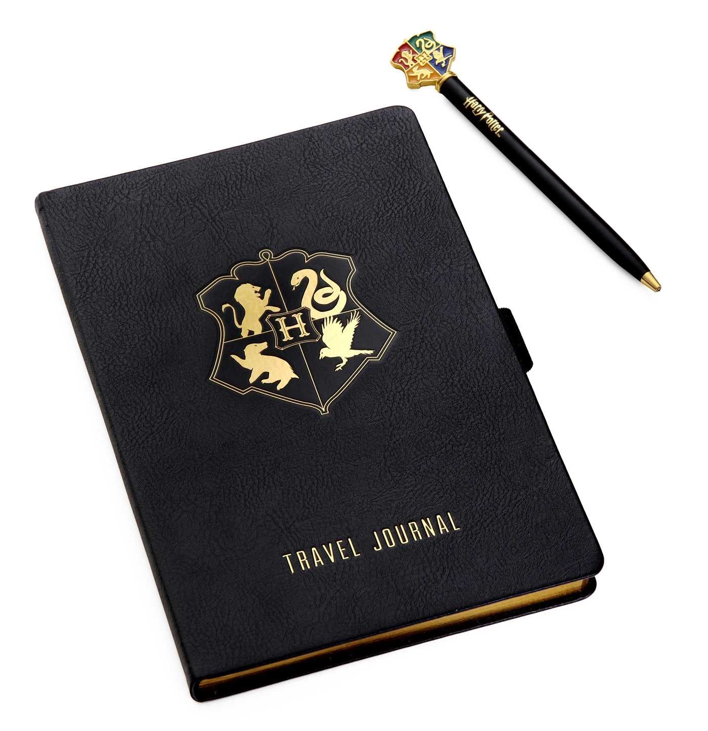 Harry Potter : Journal de voyage de Poudlard avec stylo