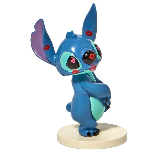 Stitch Covered in Kisses Mini Figurine