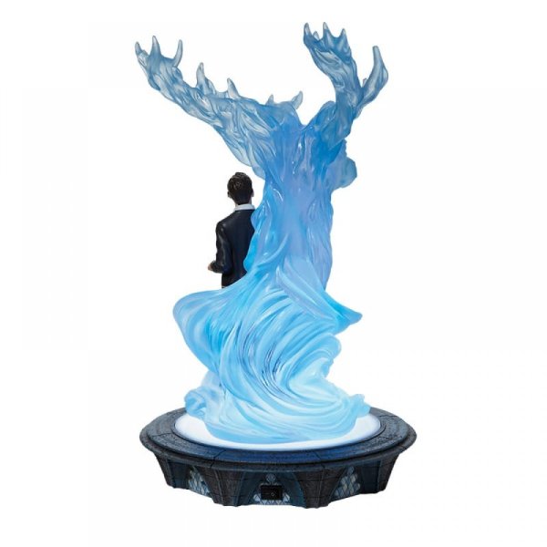 Figurine Harry et Patronus par le monde magique de Harry Potter