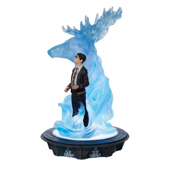 Figurine Harry et Patronus par le monde magique de Harry Potter