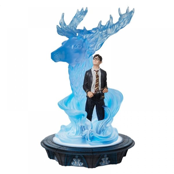 Figurine Harry et Patronus par le monde magique de Harry Potter