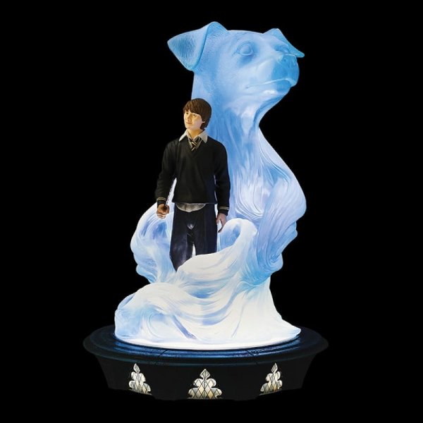 Figurine Ron et Patronus par le monde magique de Harry Potter