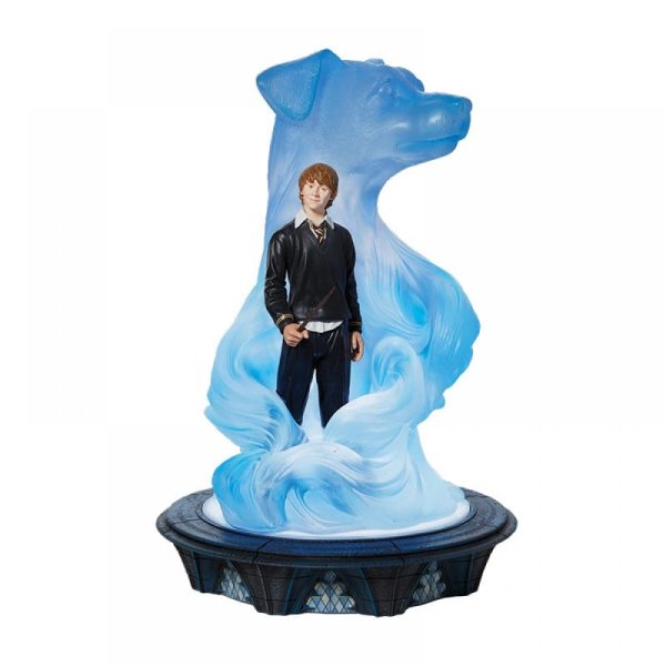 Figurine Ron et Patronus par le monde magique de Harry Potter