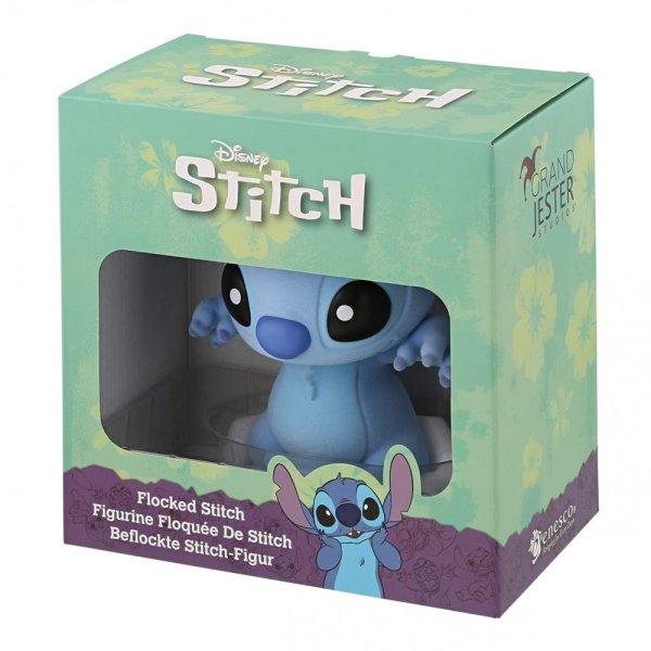 Large Flocked Stitch Figurine