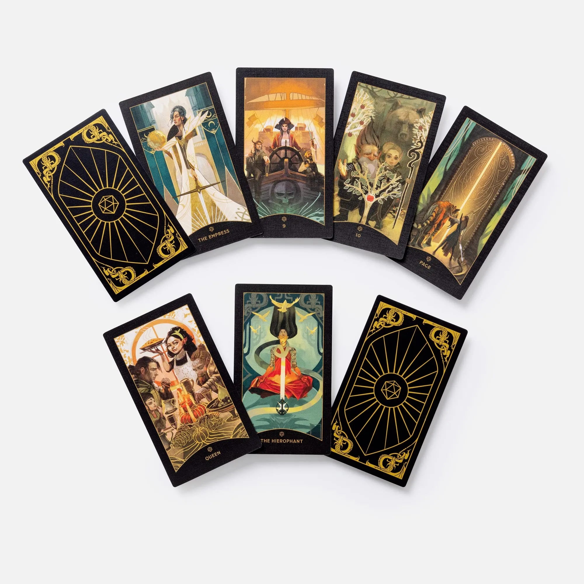 Le jeu de tarot Donjons et Dragons