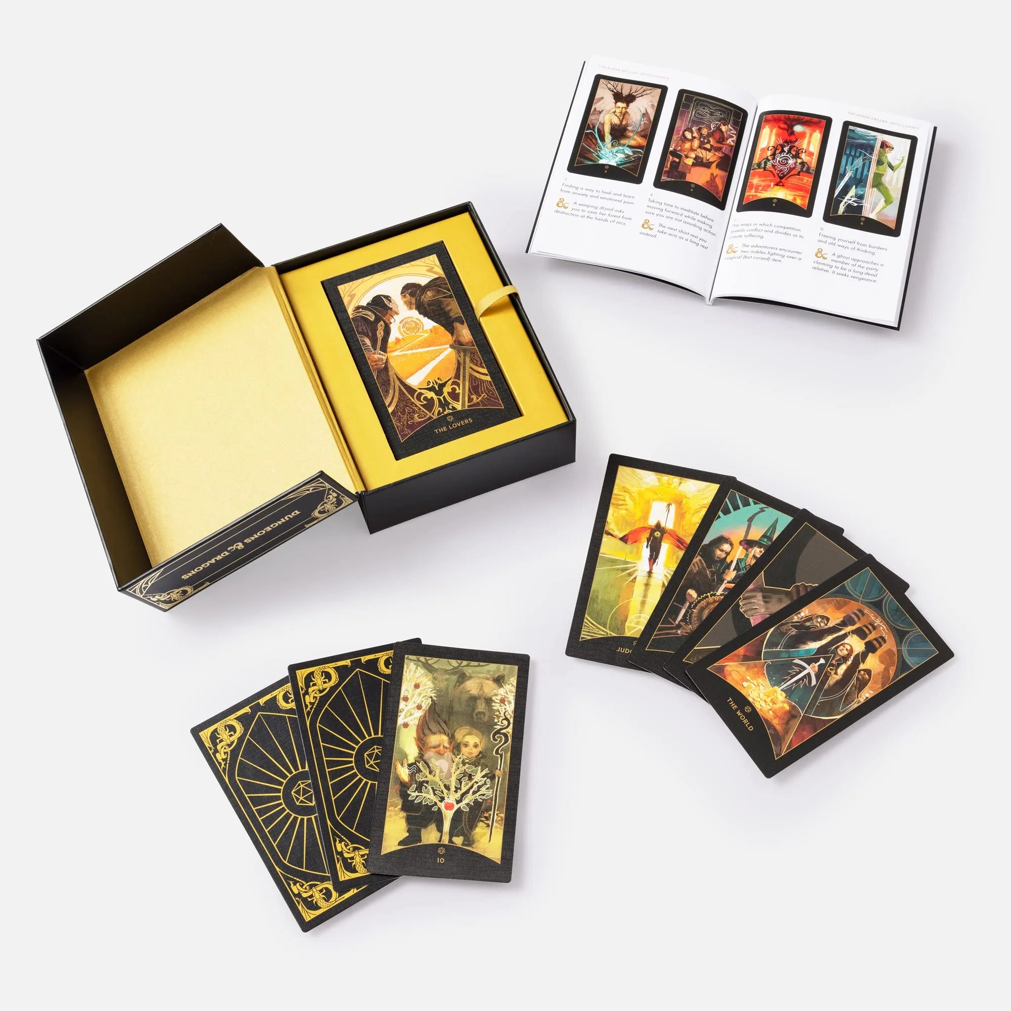 Le jeu de tarot Donjons et Dragons