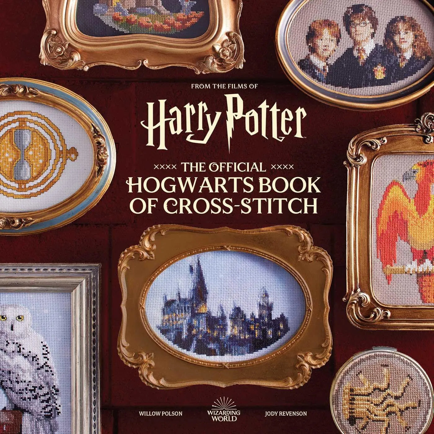 Harry Potter : Le livre officiel de broderie au point de croix de Poudlard