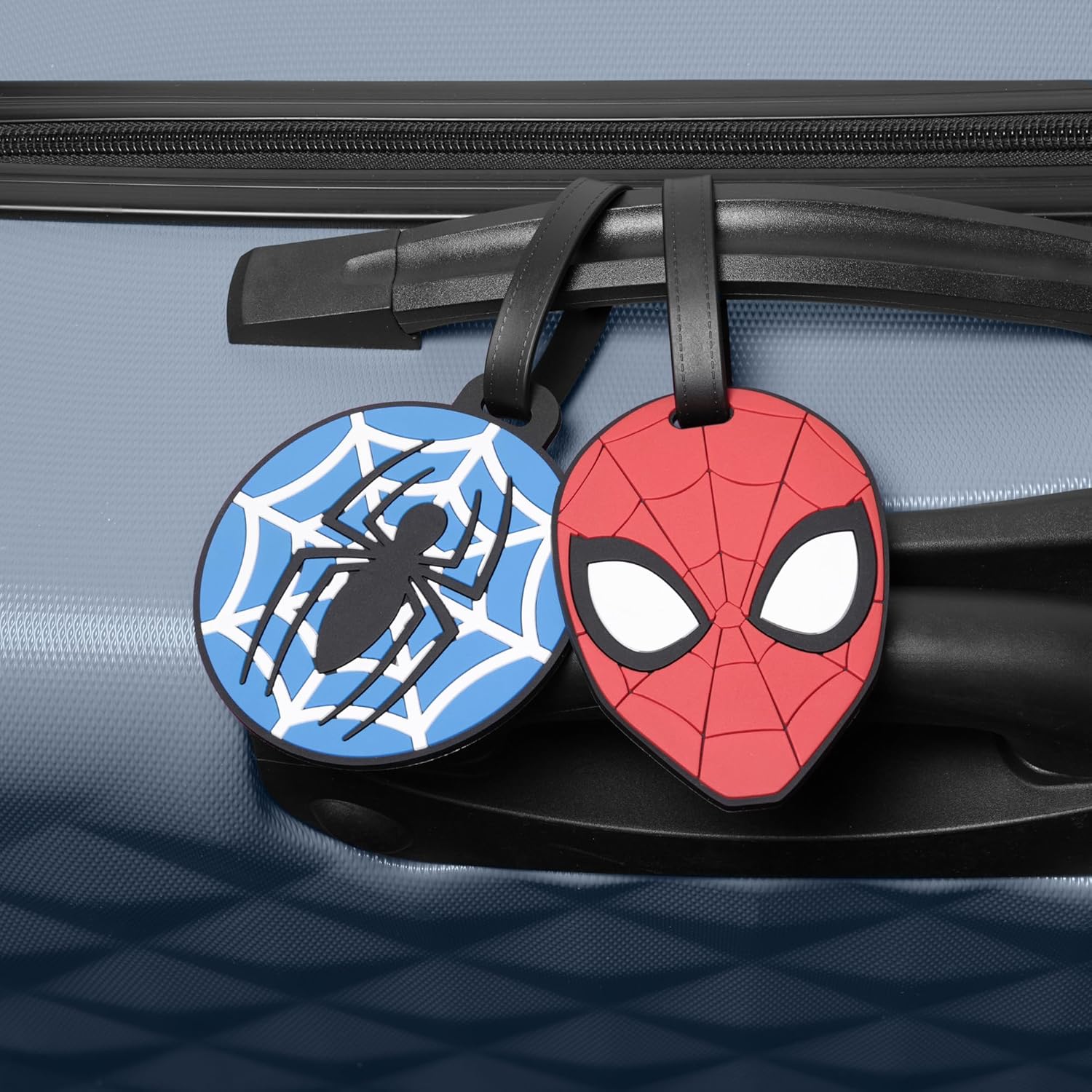 Lot de 2 étiquettes de bagage Disney Marvel Spiderman