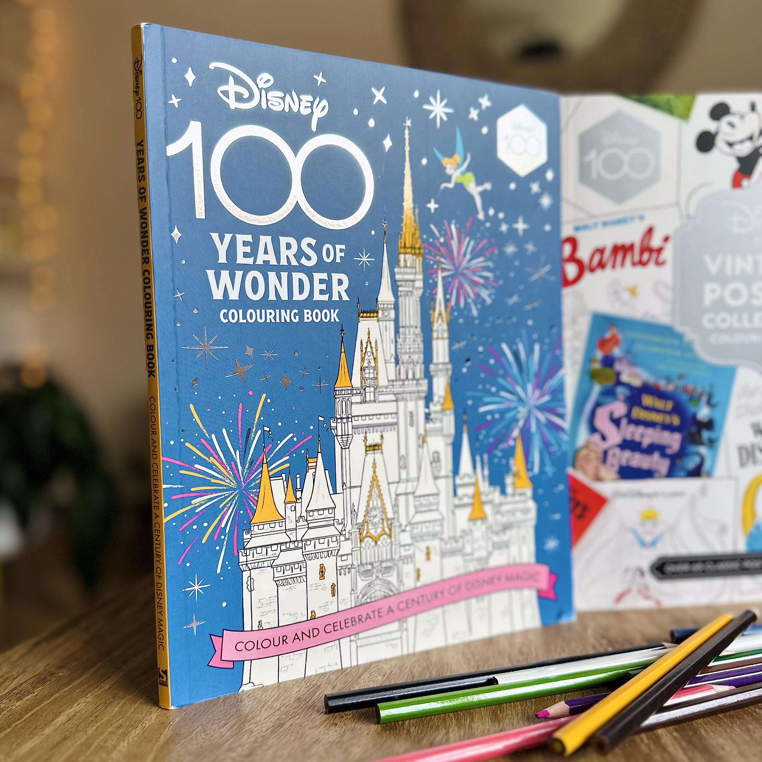 Disney 100 Years of Wonder Colouring Book