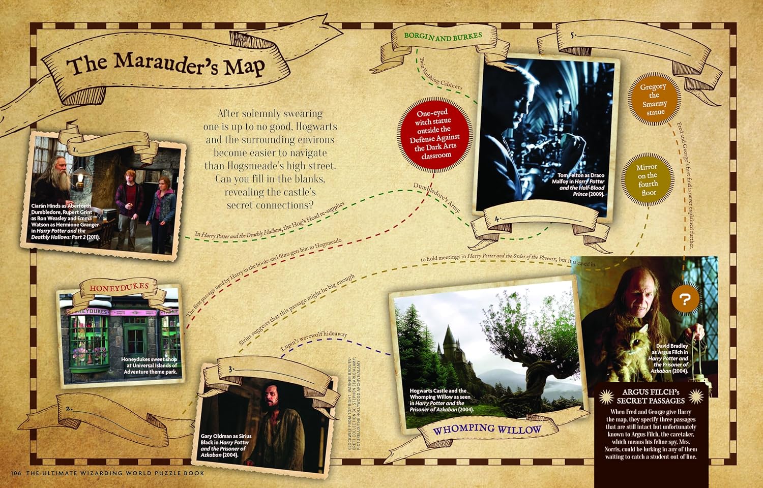 The Ultimate Wizarding World Puzzle Book: Reveal the secrets of Hogwarts and Harry Potter