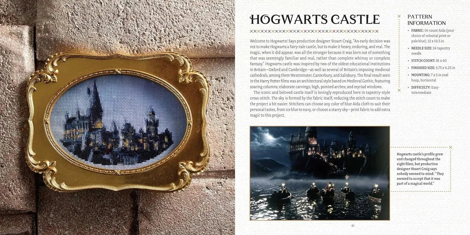 Harry Potter: The Official Hogwarts Book of Cross-Stitch