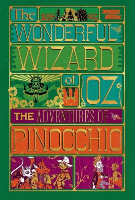 Les aventures de Pinocchio et le magicien d'Oz BOX (Edition MinaLima)