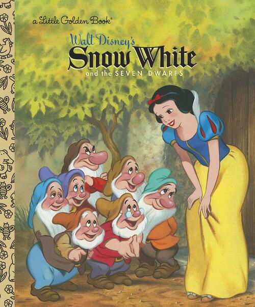 Snow White & The 7 Dwarfs (Little Golden Book)