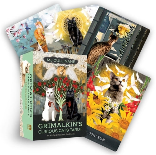 Cartes de tarot des chats curieux de Grimalkin