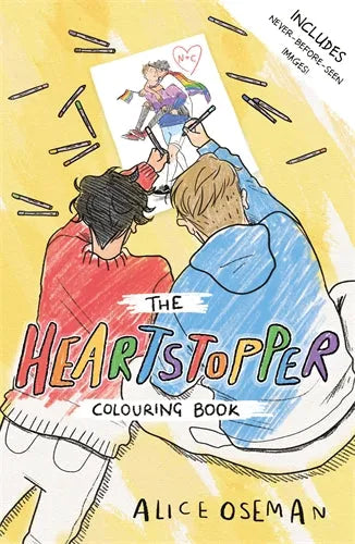 Het officiële Heartstopper-kleurboek