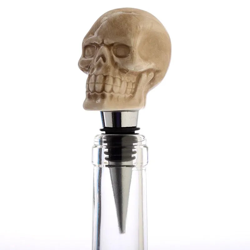 Skull Bottle Stopper