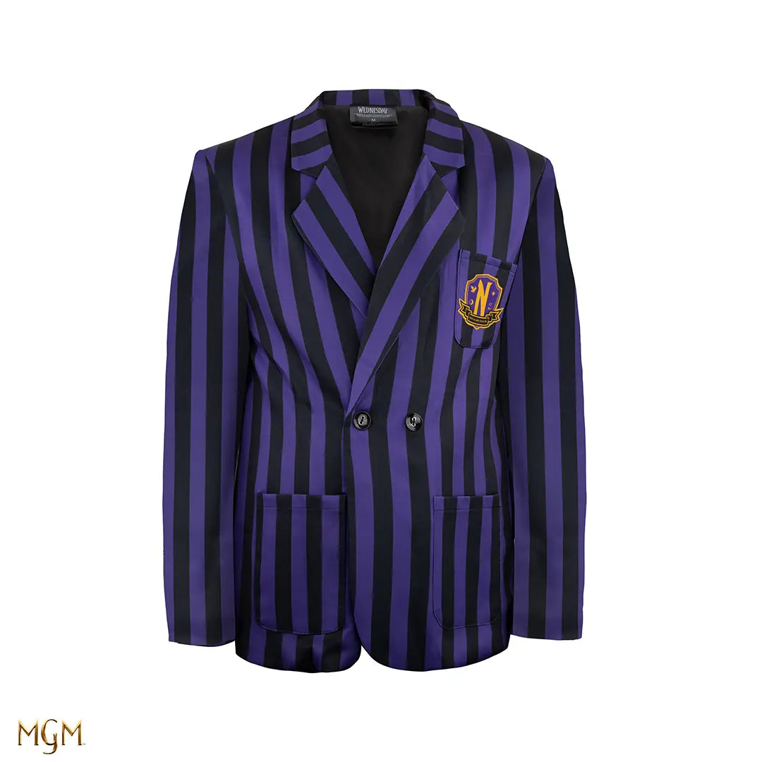 Blazer du mercredi Nevermore Academy violet