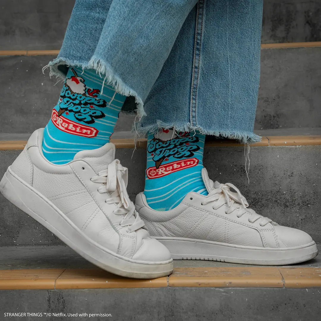 Stranger Things Set of 3 socks Scoops Ahoy