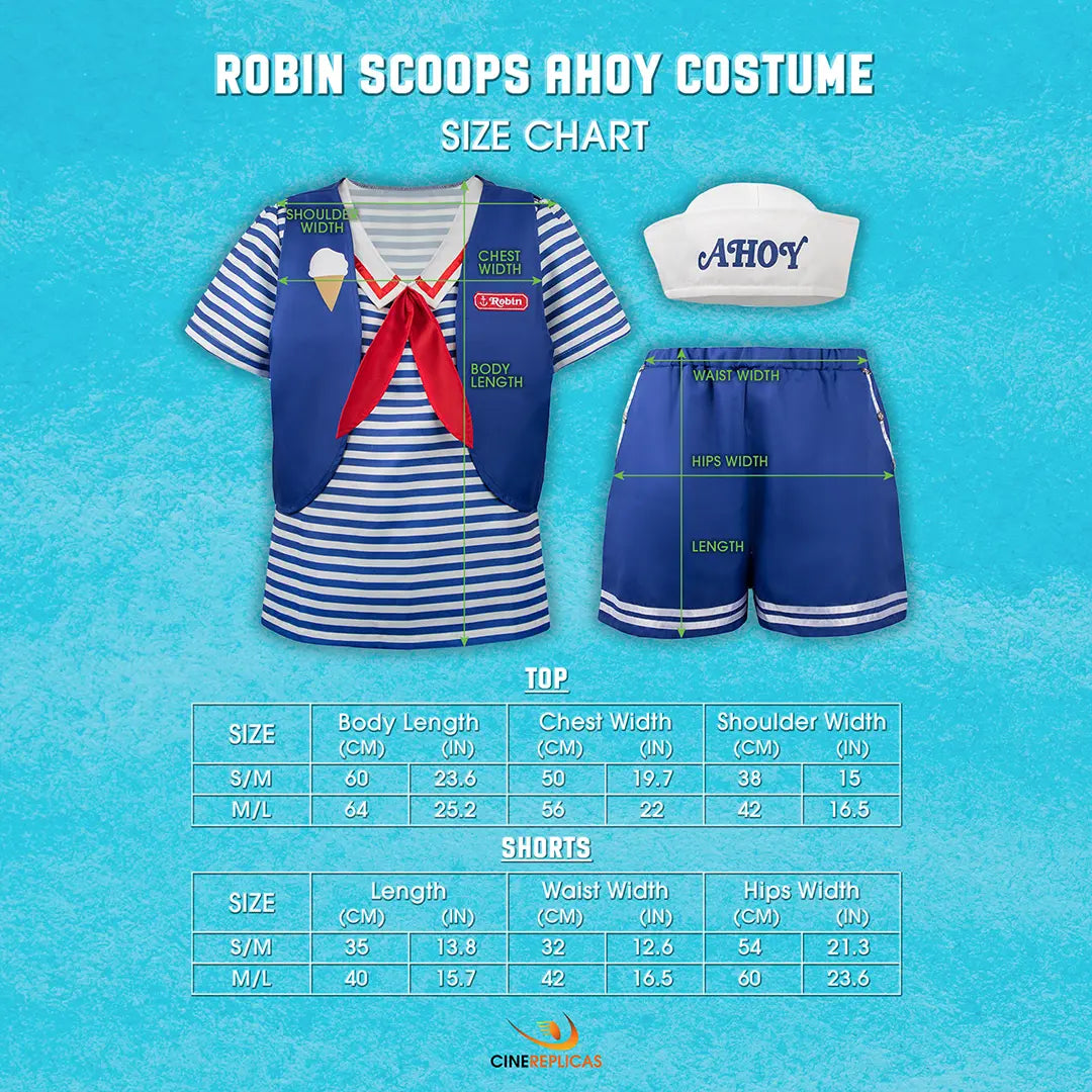 Stranger Things Costume Robin Scoops Ahoy