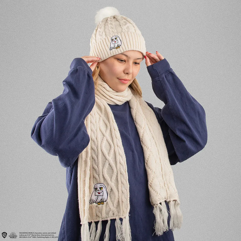 Harry Potter Set beanie and scarf Hedwig