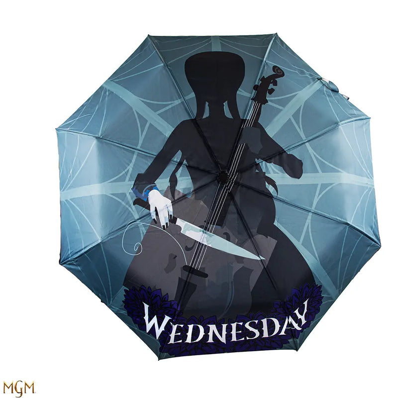 Wednesday Umbrella Wednesday and her cello