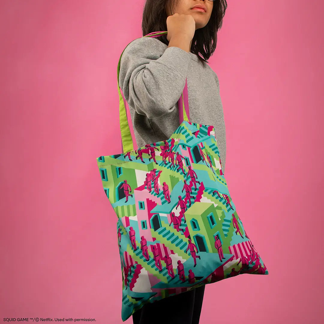 Squid Game Tote Bag Staircase of Fate