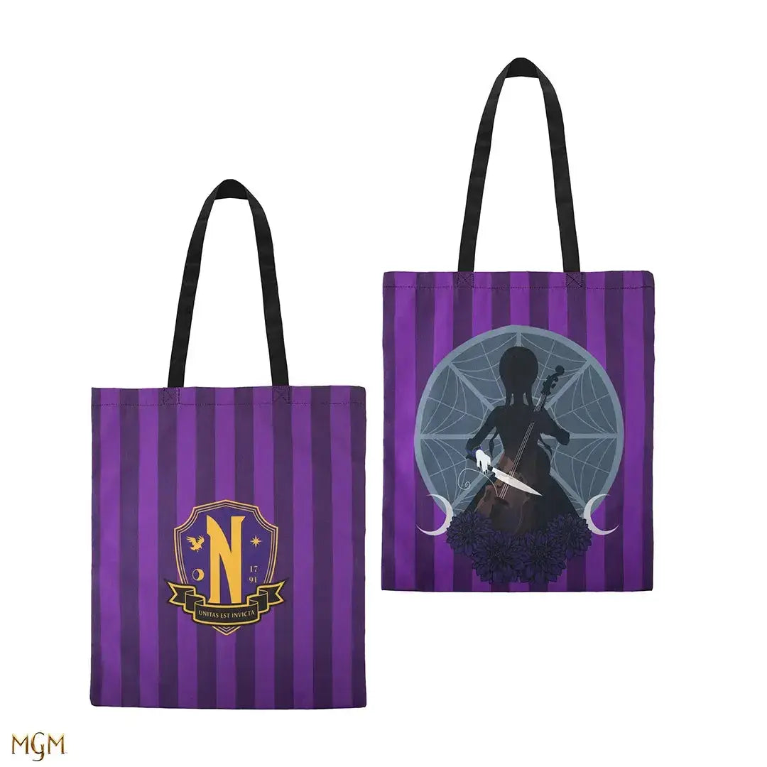Wednesday Tote bag Wednesday and cello - Olleke Wizarding Shop Amsterdam