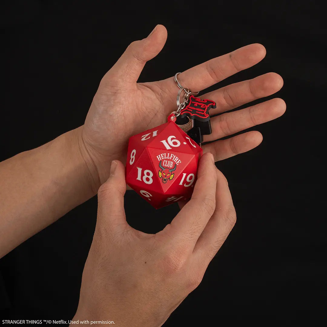 Stranger Things Squishy Keychain - Hellfire Club