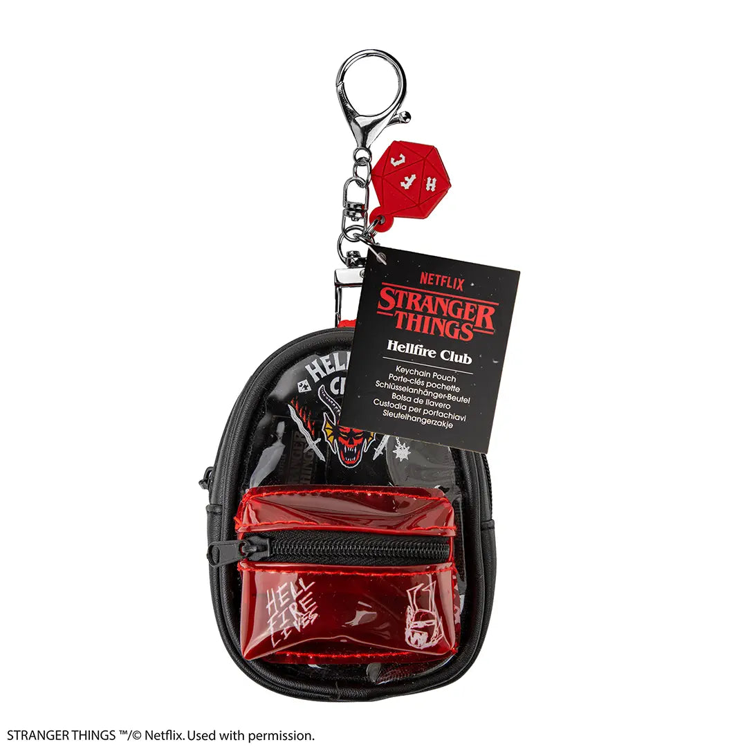 Stranger Things Keychain Pouch - Hellfire Club