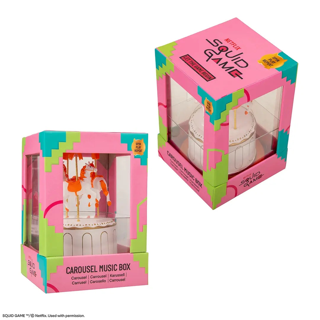 Squid Game Carousel music box - Olleke Wizarding Shop Amsterdam