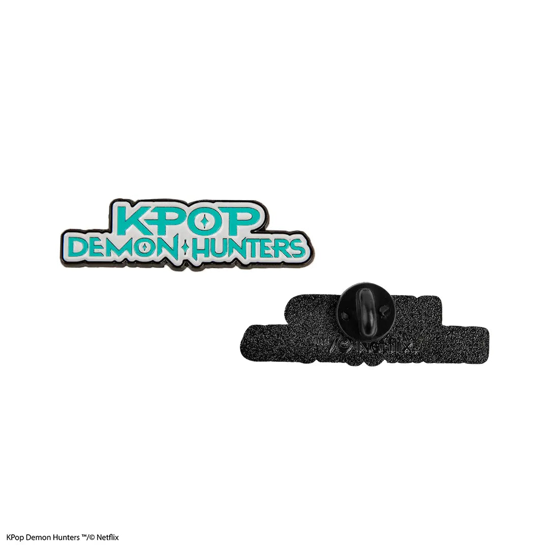 KPop Demon Hunters Blue pin badge - Olleke Wizarding Shop Amsterdam