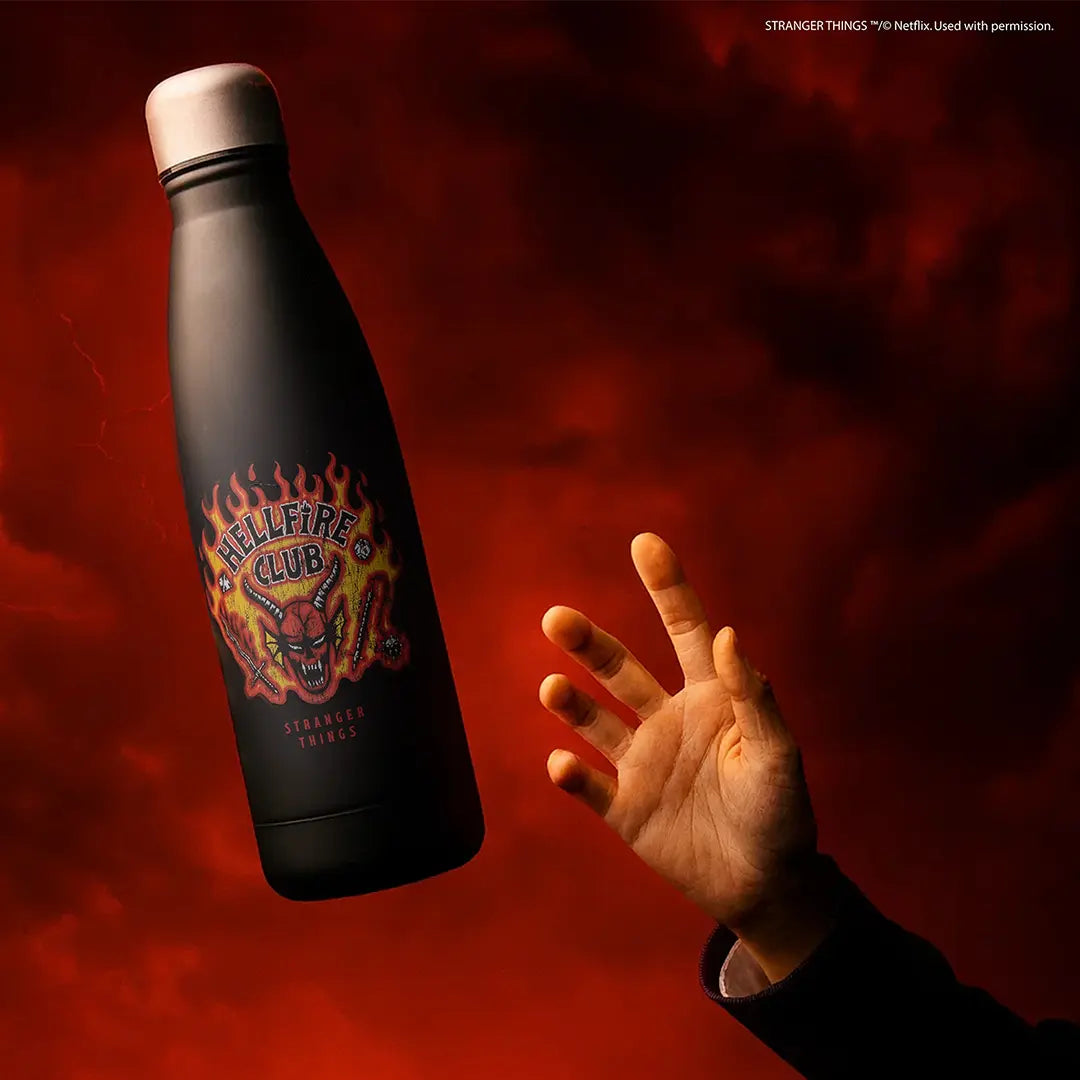 Stranger Things Insulated bottle - Hellfire Lives